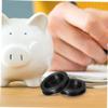 FELTECHELECTR 20pcs Round Rubber Plugs for Piggy Bank Stoppers Easy Installation Material Replacement for Saving Box Assorted view 4