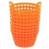 TOBBOMEY Mini Baskets Mini Shopping Basket 10pcs Handheld Plastic for Home Decorations and Easter view 1