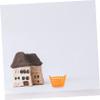 TOBBOMEY Mini Baskets Mini Shopping Basket 10pcs Handheld Plastic for Home Decorations and Easter view 3
