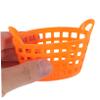 TOBBOMEY Mini Baskets Mini Shopping Basket 10pcs Handheld Plastic for Home Decorations and Easter view 4