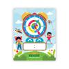 Clock Buddy  Interactive Kids Clock for Learning to Tell Time  Moveable Hands, Dry Erase Surface, Magnets & Lanyard  Includes Worksheets  Fun & Educational Time Teaching Tool for Ages 5+ view 1