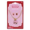 HER Strawberry Shortcake Jewelry Set for Kids, Character Pendant Necklace with Strawberry Earrings, Ages 3+ view 1