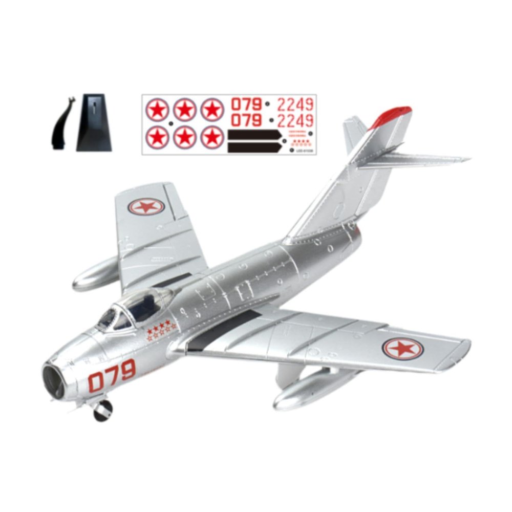 JunZheHub 1/48 Scale Airplane Model and Adults, Assemble Fighter Jet for Table Display, Style A