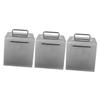 ADOCARN 3pcs Stainless Steel Piggy Bank Metal Savings Box for Adults Simple Design Bank for Boys and Girls for Any Occasion Encourages Saving Habits view 1