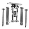 TOBBOMEY Multi-Purpose Swing Fixing Hooks Stainless Steel for Hammock Swing Easy Install view 1
