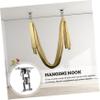 TOBBOMEY Multi-Purpose Swing Fixing Hooks Stainless Steel for Hammock Swing Easy Install view 3