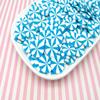 10 Large Turquoise Blue 20mm Peppermint Starlight Mint Candy Cabochons  Thin Cut Polymer Clay Mint Cabs view 3