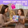 Unicorn Terrarium Crafts Kit for Kids: LED Night Light-Up DIY Toys with Remote  Fun Birthday Gifts for Girls Ages 5 6 7 8 9 10 Years Old  Creative Arts & Crafts Activity Set view 2