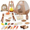 DCMAMA Kids Camping Set with Pop Up Tent - Lightweight Waterproof Kids Camping Toys Kit for Baby Boys Girls Toddlers Children Christmas Birthday Gifts Toys for 3 4 5 6 7 Year Old (AMA005-1-1) view 1