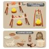 DCMAMA Kids Camping Set with Pop Up Tent - Lightweight Waterproof Kids Camping Toys Kit for Baby Boys Girls Toddlers Children Christmas Birthday Gifts Toys for 3 4 5 6 7 Year Old (AMA005-1-1) view 4