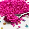 Hot Pink Magenta Polymer Clay Flower Sprinkles  NON Edible Fake Sprinkles, Easter Sprinkles, Decoden Funfetti (30 gram bag) view 1