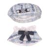 niannyyhouse 10cm 15cm 20cm Plush Doll Clothes Hat Poncho Shawl Sets Dolls Dressup (Blue, 10cm) view 1