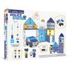 Magna-Tiles Police Station 35-Piece Magnetic Construction Set, The Original Magnetic Building Brand view 2