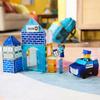 Magna-Tiles Police Station 35-Piece Magnetic Construction Set, The Original Magnetic Building Brand view 3