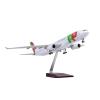 Scale Aircraft 47CM 1:135 for Air Portugal Airbus A330 with Light and Wheels Diecast Resin Airplane Model Decorate Office Suitable for Display(No Light) view 1