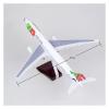 Scale Aircraft 47CM 1:135 for Air Portugal Airbus A330 with Light and Wheels Diecast Resin Airplane Model Decorate Office Suitable for Display(No Light) view 3