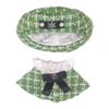 niannyyhouse 10cm 15cm 20cm Plush Doll Clothes Hat Poncho Shawl Sets Dolls Dressup (Green, 20cm) view 1