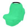 Bright Green High Stretchy Car Seat Cover for Babies Multi Use Carseat Canopy Cover Nursing Cover for Breastfeeding Baby Stroller Cover for Boys Girls Newborn view 1