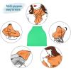 Bright Green High Stretchy Car Seat Cover for Babies Multi Use Carseat Canopy Cover Nursing Cover for Breastfeeding Baby Stroller Cover for Boys Girls Newborn view 3