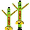 18ft Tacos Sky Inflatable Dancer Guy (Green) - Eye-Catching Burritos & Taqueria Air Puppet Mexican Food Shops Events - Wavy Dancing Man Outdoor Advertising Tool Boosting Foot Traffic (Without Blower) view 1