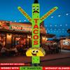 18ft Tacos Sky Inflatable Dancer Guy (Green) - Eye-Catching Burritos & Taqueria Air Puppet Mexican Food Shops Events - Wavy Dancing Man Outdoor Advertising Tool Boosting Foot Traffic (Without Blower) view 4