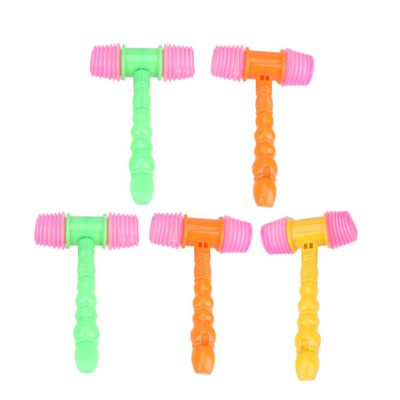 EUVAROMEX 5pcs Music Hammer Educational Music Hammer Hammer for Squeaky Gavel Inflatable Squeaky Hammer Hammer for Music/398
