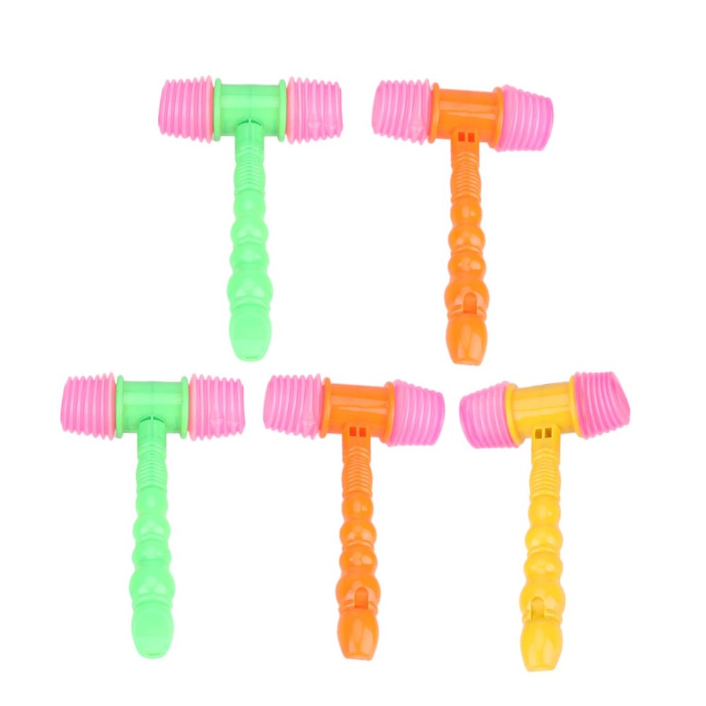 EUVAROMEX 5pcs Music Hammer Educational Music Hammer Hammer for Squeaky Gavel Inflatable Squeaky Hammer Hammer for Music/398