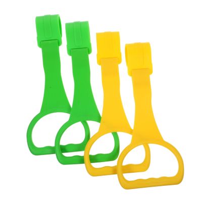 Pull Ring 4pcs Pull up Rings Learning Standing Portable Hanging Toddler Hand Style