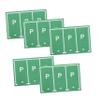 ORFOFE 5pcs Toy Racing Car Parking Space Stickers Easy to Apply Removable Wall Decals for Boys and Girls Playroom Decor Fun Transport Stickers for Miniature Scenes view 1