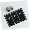 BRIGHTFUFU Racing Car Baby Toy Wall Stickers for Boys Room Toy Car Parking Space Decals view 4
