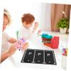 FOYTOKI 5pcs Transport Wall Decals Toy Car Parking Space Decor Boys and Girls Stickers Boy Girl Decorative view 4
