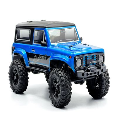 HOBBYPLUS CR-18P V3 Brushless Rushmore in Metallic Cyan - 1/18 Scale RC Truck Crawler with Off-Road RC Trucks Features, Portal Axles & Metal Gears - Ready-to-Run (1810416-V3)