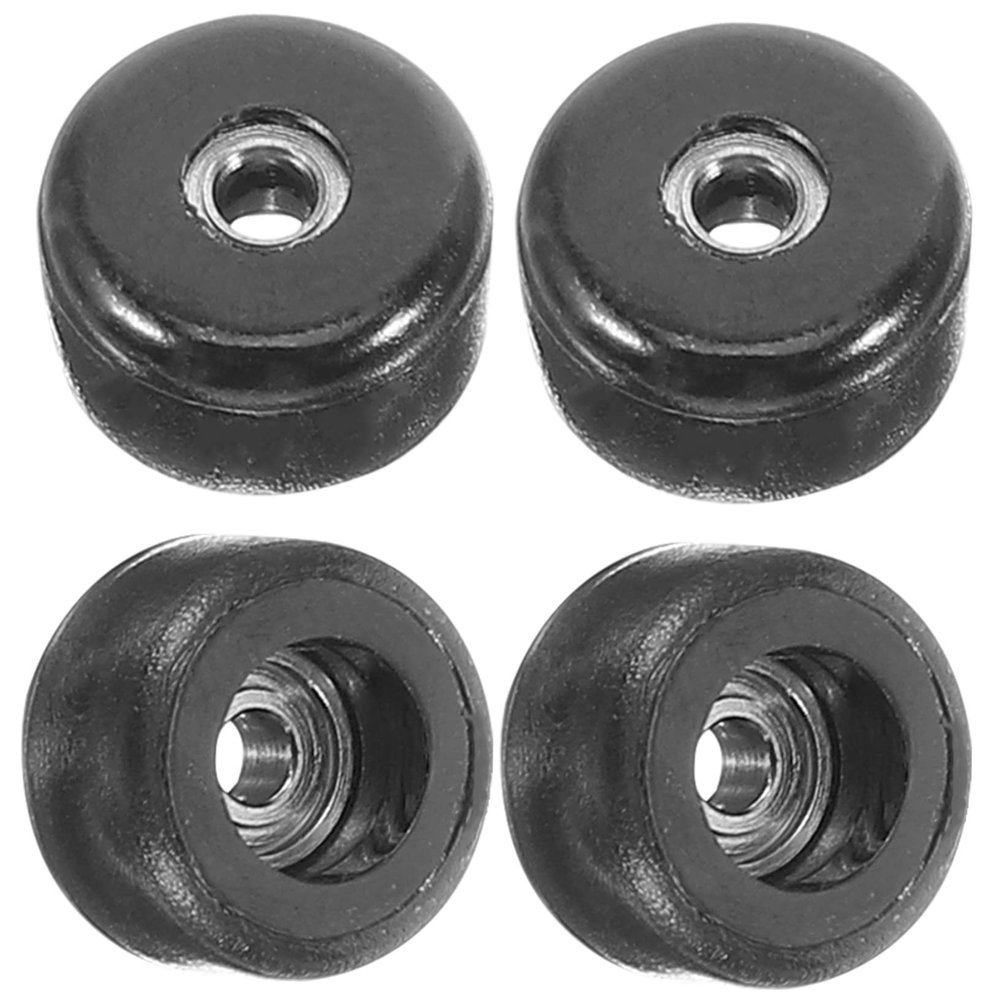 BIUDECO 4pcs Finger Skateboard Wheel Handmade Roller Skates Roller Toy Desk Game for Boys and Girls Adults