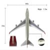 LIUSANGLIU Scale Aircraft 47CM 1:150 for Northwest Airlines 747 Boeing Model Aircraft LED Light Die-Casting Machine Decorate Office Suitable for Display(No Light) view 2