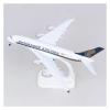 Scale Aircraft 18CM for A380 Singapore Airlines Diecast Metal Alloy Model Aircraft Plane with Landing Gears Suitable for Display view 4