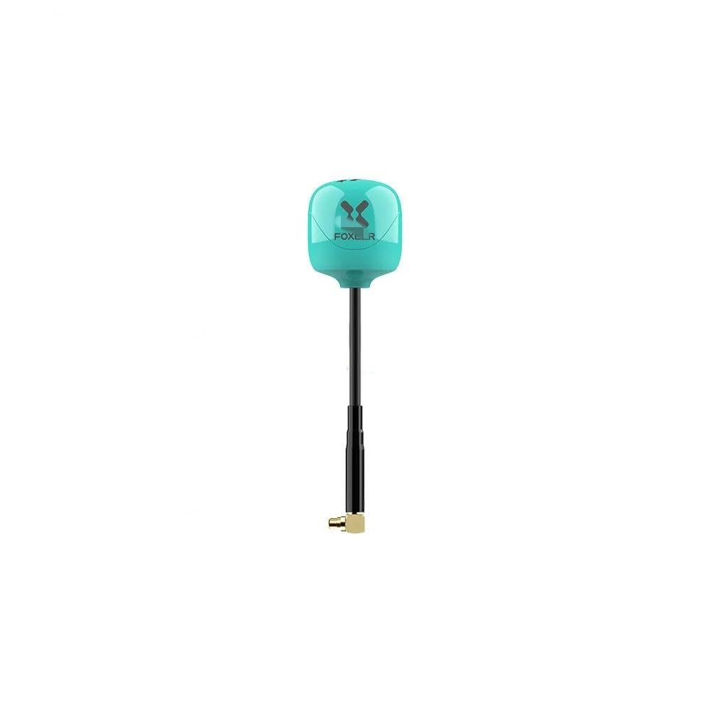 FPV Compatible With FPV Racing Drones Compatible With Foxeer Ant Lollipop 4 Plus 4+ RHCP SMA RPSMA UFL MMCX FPV Omni LDS Design(1PCS TEAL MMCX A)