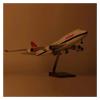 LIUSANGLIU Scale Aircraft 47CM 1:150 for Swiss Airlines 747 Boeing Model Aircraft LED Light Die-Casting Machine Finished Model Suitable for Display(with Light) view 1