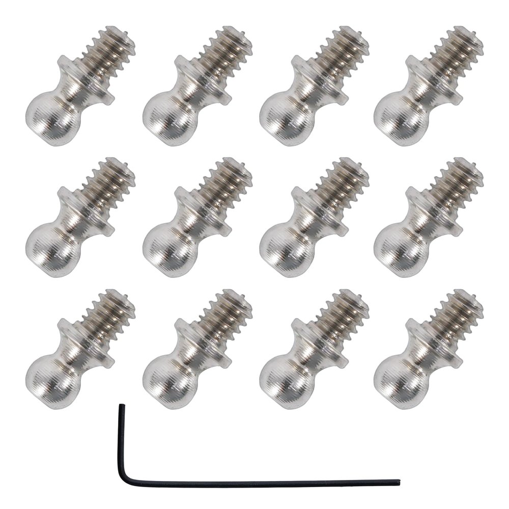 14Pcs Hex Ball Head Screws TA0011 for 1/32 1/35 Orlandoo Hunter RC Climbing Car Universal Upgrade Accessories