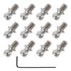 14Pcs Hex Ball Head Screws TA0011 for 1/32 1/35 Orlandoo Hunter RC Climbing Car Universal Upgrade Accessories view 1