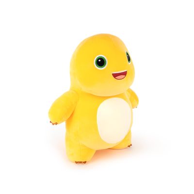 Adorlynetty Nailong Dinosaur Stuffed Animal,9 Cute Yellow Dinosaur Plush Soft Dino Stuffed Animals Dino Plushie Toys for Boys Girls Kids Baby ToddlersHappy