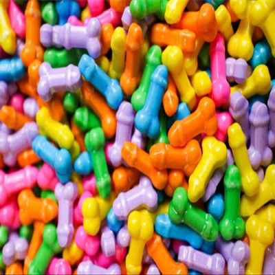 Perfect Rainbow Peckers Naughty Sprinkles, Funny Bachelorette Party Decorations, Risque Cake Toppers, Adult Gag Gift (1oz Bag)