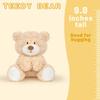 Adorlynetty 9.8 inch Teddy Bear Stuffed Animal, Cute Plush Teddy Bear, Soft Stuffed Plush Bear Toy Gift for Kids, Girlfriend, Birthday, Beige view 4