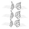 Baluue 6pcs Mini Rhinestone Comb for Girls Birthday Party Hair Accessories for Flower Girls Cute and Comfortable Headdresses for Weddings and Celebrations view 1