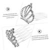 Baluue 6pcs Mini Rhinestone Comb for Girls Birthday Party Hair Accessories for Flower Girls Cute and Comfortable Headdresses for Weddings and Celebrations view 3