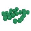 20pcs Plastic Dice in 16mm Corner Rounded Dec Pains Party Game Board Toy (Green) view 4