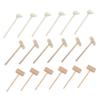 TOYANDONA 24pcs Mini Wooden Crab Hammers for Boy Girl Lightweight Craft Tools Educational Toy for Creative Play for Party Activities and Handmade Projects view 1
