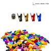 BoardGameSet 10PCS Hoplite Standing Meeple | Board Game Pieces Accessories Meeples, Purple view 2