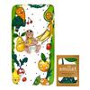 100% Cotton Fitted Crib Sheet, Happy Harvest Fruit and Veggie Theme, Breathable Baby Nursery Bedding, Standard 52 x 28 in Crib Fit view 1