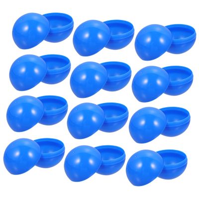 WHAMVOX 40mm Diameter Blue Plastic Pong Balls Numbered for Raffle Game Night and Celebration Balls