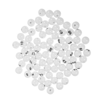 PHENOFICE 75pcs Raffle for Lottery Draws Numbered Game Props Lightweight Calling for Events Parties and Recreational Activities